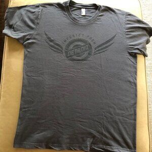 Chrysler Imported From Detroit American Apparel T-shirt  Size M Dark Gray
